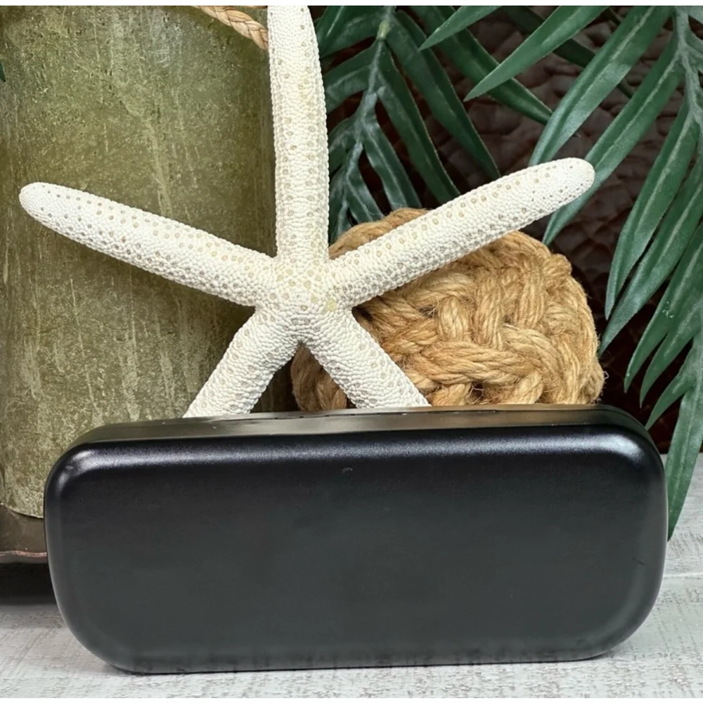 Coach Black Hardshell Eyeglasses/Sunglasses Case ONLY • Smooth Surface GUC